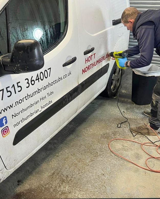 AB Valeting De-Sticker Service